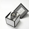 London Fog Richmond Collection Automatic Mechanical Skeleton Watch for Men – Black Stainless Steel Bracelet, Black See-Through Dial with Gold Accents, British Design Wristwatch - LFM10024-11