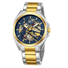 London Fog Portobello Collection Skeleton Analog Watch for Men - LFM10027-44