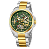London Fog Portobello Collection Skeleton Analog Watch for Men LFM10027-33