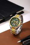 London Fog Portobello Collection Skeleton Analog Watch for Men LFM10027-33