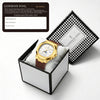 London Fog Analog Quartz Watch for Men with White Textured Cushion-Shaped Dial, Date Display, 24-Hour Day-Night Indicator, Luminous Hands & Hour Markers and Brown Silicone Strap - LFM10018-05