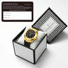 London Fog Analog Quartz Watch for Men with Black Textured Cushion-Shaped Dial, Date Display, 24-Hour Day-Night Indicator, Luminous Hands & Hour Markers and Black Silicone Strap - LFM10018-02